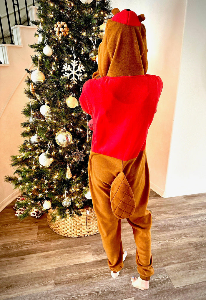 Adult Buc-ee Beaver Onesie Union Suit