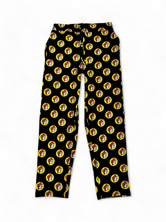 Adult Classic Black & Yellow Logo Pajama Lounge Pants