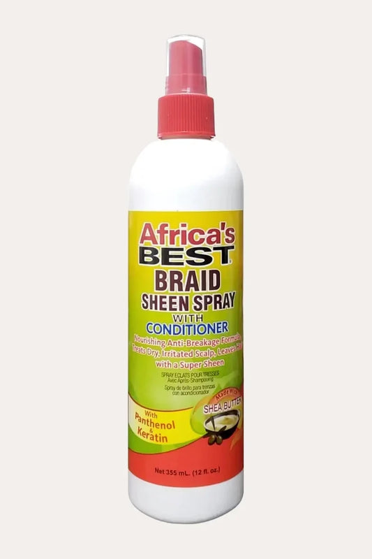 AFRICA'S BEST BRAID SHEEN SPRAY WITH CONDITIONER AFRICA'S BEST