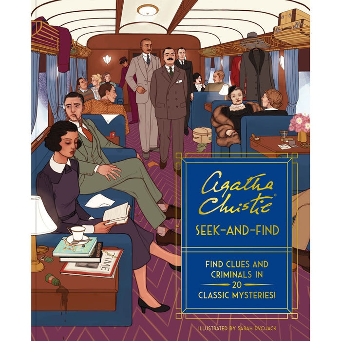 Agatha Christie Seek-and-Find