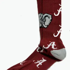 Alabama Crimson Tide Socks - Knit Crew
