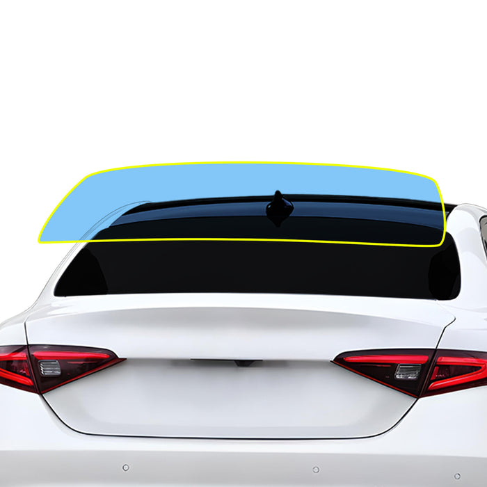 For Alfa Romeo Giulia 2016+ Precut Front Rear Windshield Premium Protection Self Healing Film Kit - Bogar Tech Designs