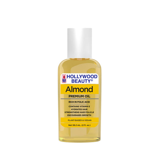 Almond Premium Oil for Hair, Scalp, Skin, and Nails - 2 fl oz