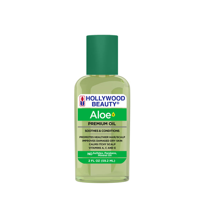 Aloe Premium Oil for Hair, Scalp, Skin, and Nails - 2 fl oz