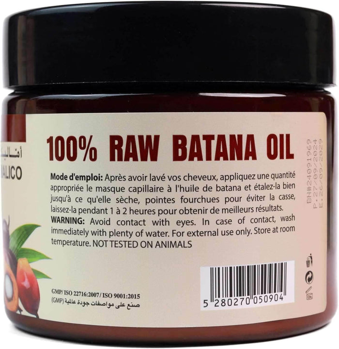 AMALICO BATANA OIL 100% UNREFINED HAIR CREAM - - Pinky Cosmetics -- United Arab Emirates -- Pinky Cosmetics