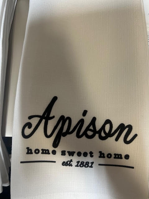 Amaretti Home Sweet Home Apison Tea Towel