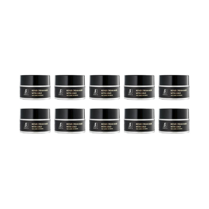 Amica Lashes Repair Cream-Mask with Gold Retail Bundle - The Beauty House Shop