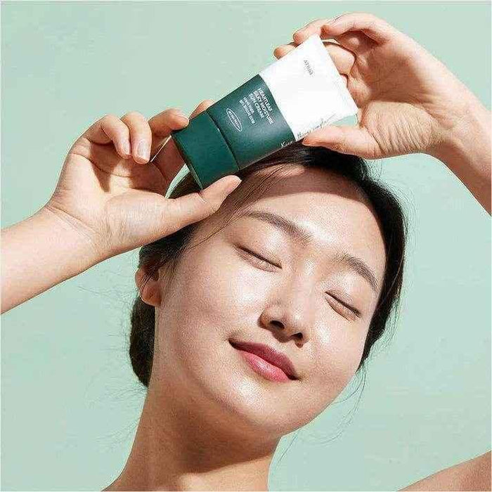 Anua Heartleaf Silky Moisture Sun Cream SPF50+ - SPF Moisturizing Sunscreen - Anua -- United Arab Emirates -- Pinky Cosmetics