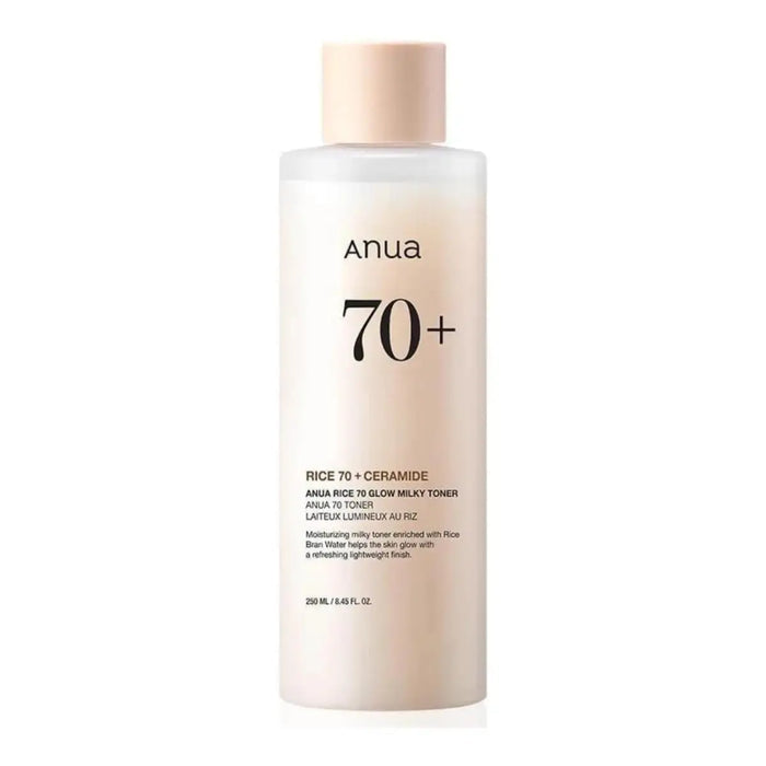 ANUA Rice 70 Glow Milky Toner 250 ml - DOKAN