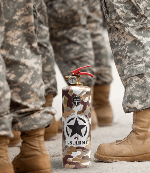 Army Fire Extinguisher - Taryn x Philip Boutique
