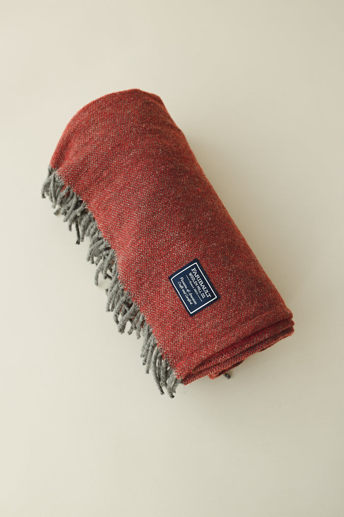 ashby twill wool throw