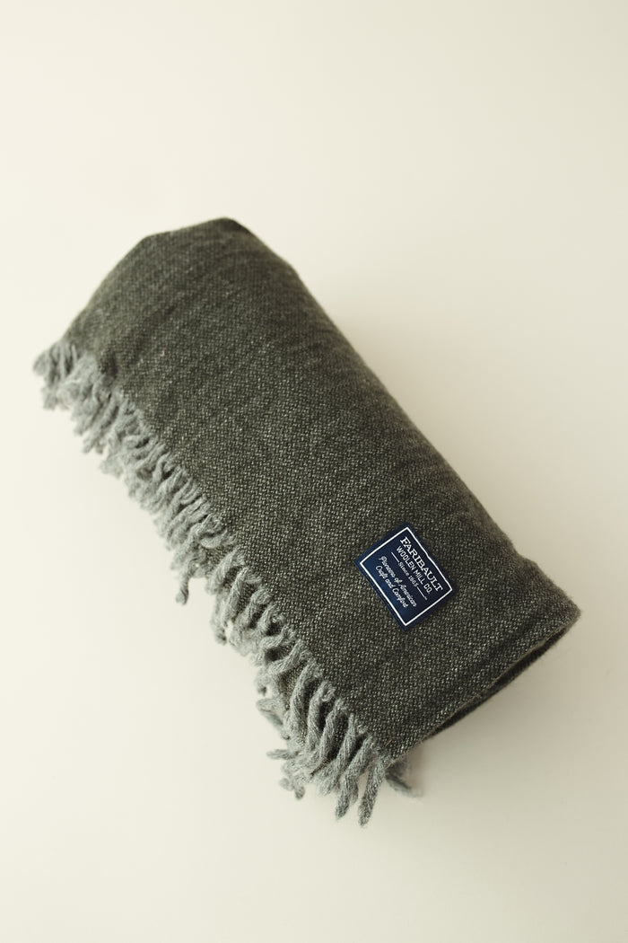 ashby twill wool throw