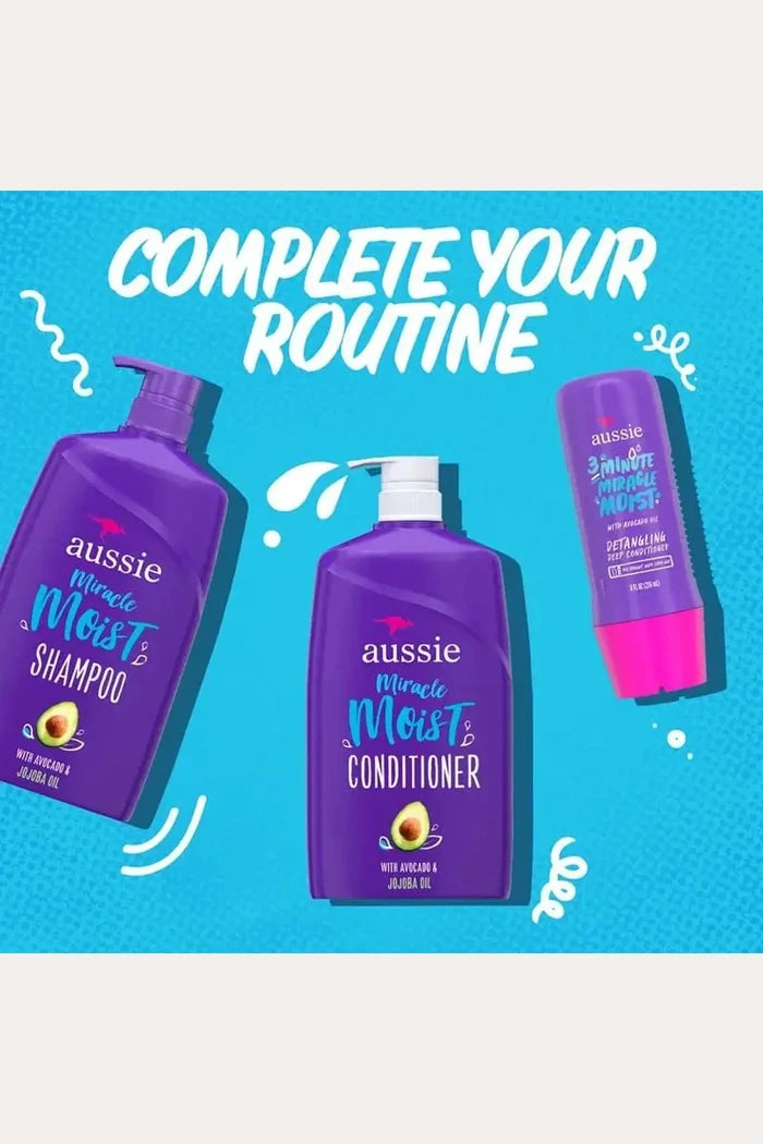 AUSSIE 3 MINUTE MIRACLE MOIST DEEP CONDITIONER 8oz AUSSIE