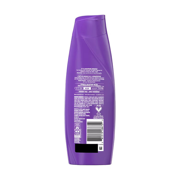 Aussie Shampoo, Miracle Moist , 12.1 fl oz – 6 Pack