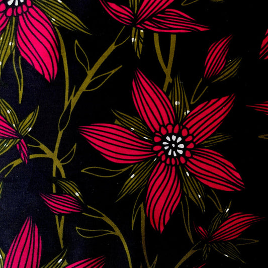 Awkward Y-Orchid - Chitenge Skirt