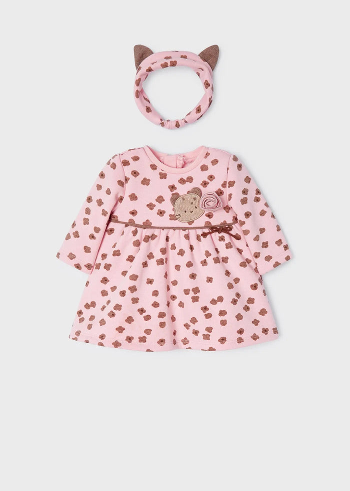 Dress and Ear Headband Newborn | Mayoral - Mayoral