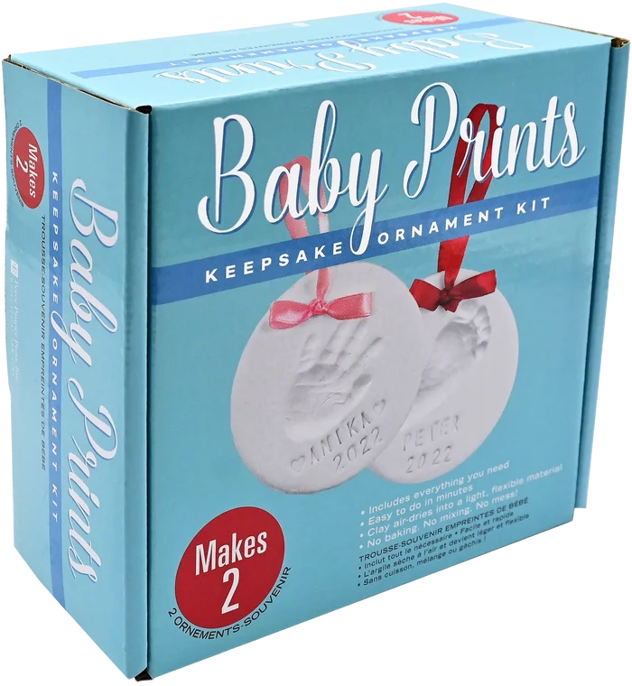 Baby Prints Keepsake Ornament