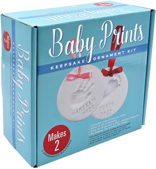 Baby Prints Keepsake Ornament