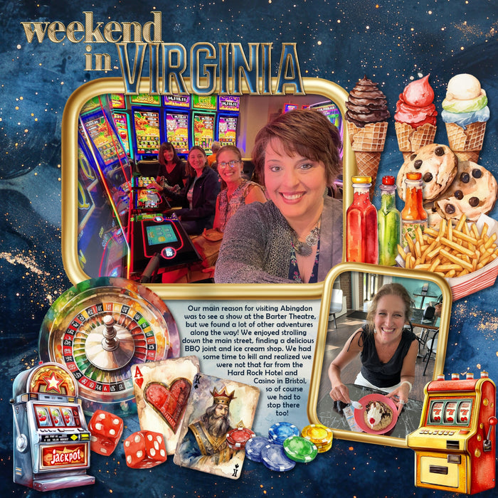 Let's have some good, clean fun with this watercolor men's bachelor party inspired digital art embellishments and papers kit by Lucky Girl Creative digital art filled with lots of sports, games, and food. Also great for boys night out, prom, high school, college, university life, fraternity houses, and other social activities. Embellishments include arcade game, party bus, casino, dice, gambling, slot machine, playing cards, ace, heart, king, poker chips, roulette wheel, cigar, bow tie, denim jacket, jeans.