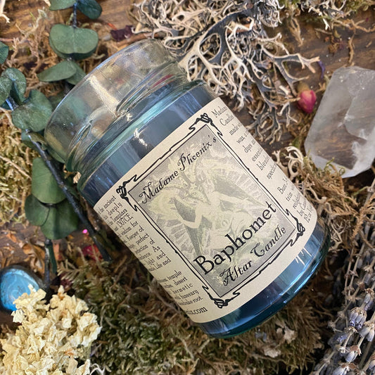 Baphomet Ritual Altar Candle