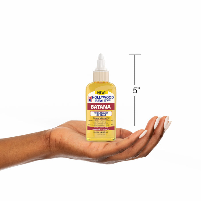 Batana 100% Natural Oil Blend for Hair, Scalp, Skin, and Nails - 2 fl oz