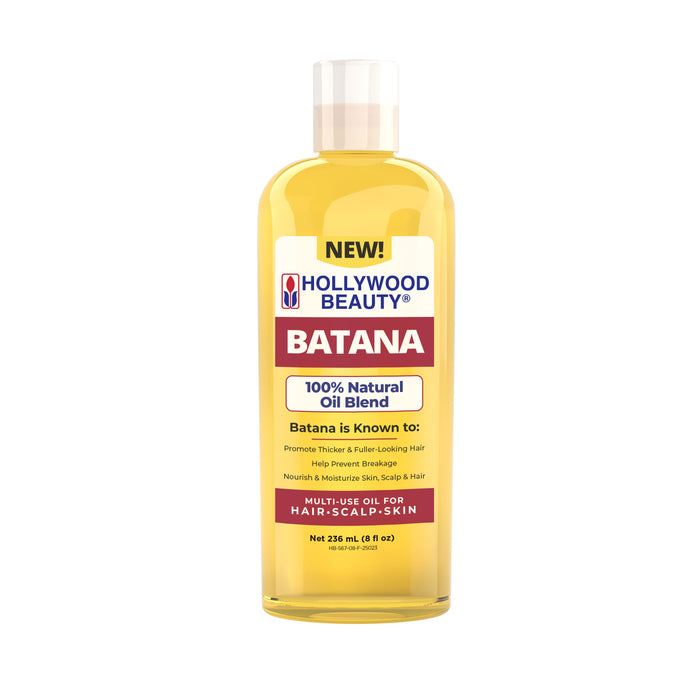 Batana 100% Natural Oil Blend for Hair, Scalp, Skin, and Nails - 8 fl oz
