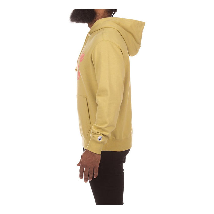 Stylish and comfortable BBC Leek Green BB Script Hoodie (831-7309) with logo on front
