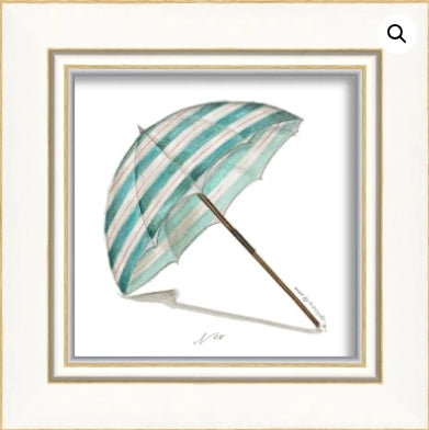 Beach Umbrella Wall Art