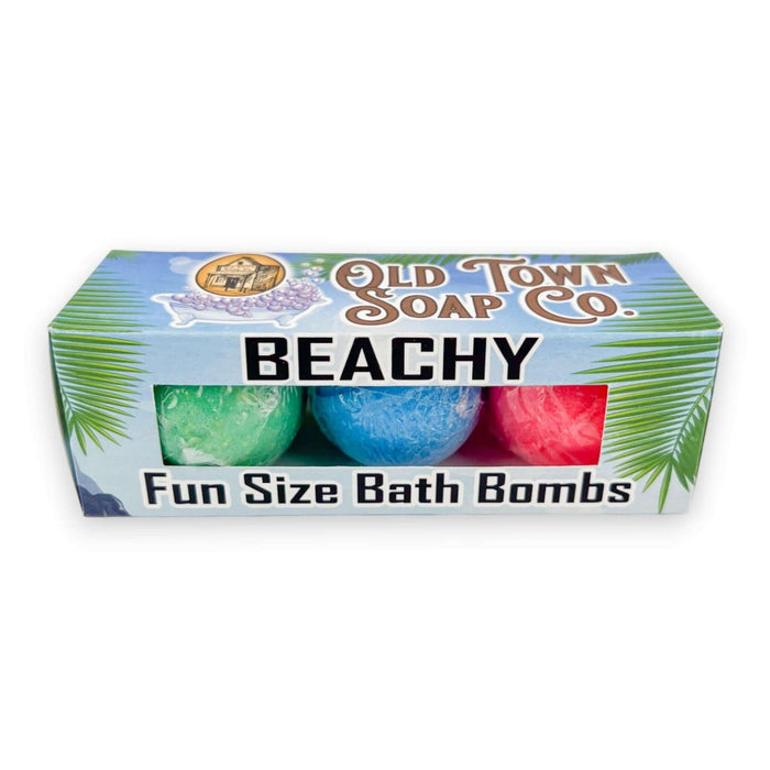 Beachy Fun Size Bath Bomb Set - Old Town Soap Co.