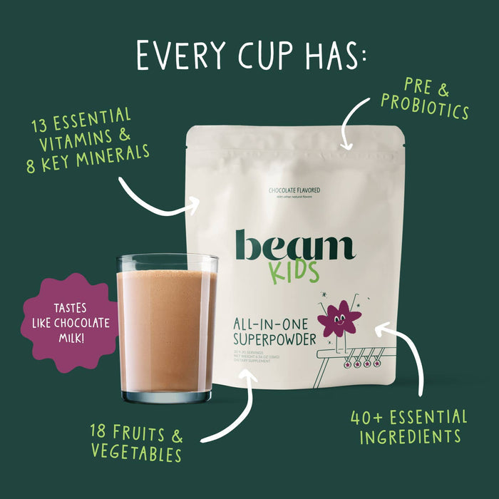 Beam Organics | Kids Chocolate Superpowder - Beam Organics - Living with Ivey