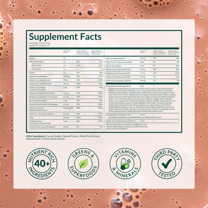 Beam Organics | Kids Chocolate Superpowder - Beam Organics - Living with Ivey