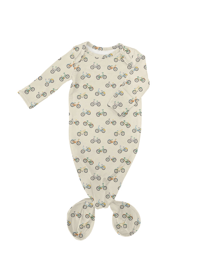 Bike Buddies Knotted Infant Gown
