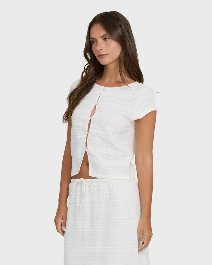 Billabong Your Call Woven Shirt - Salt Crystal