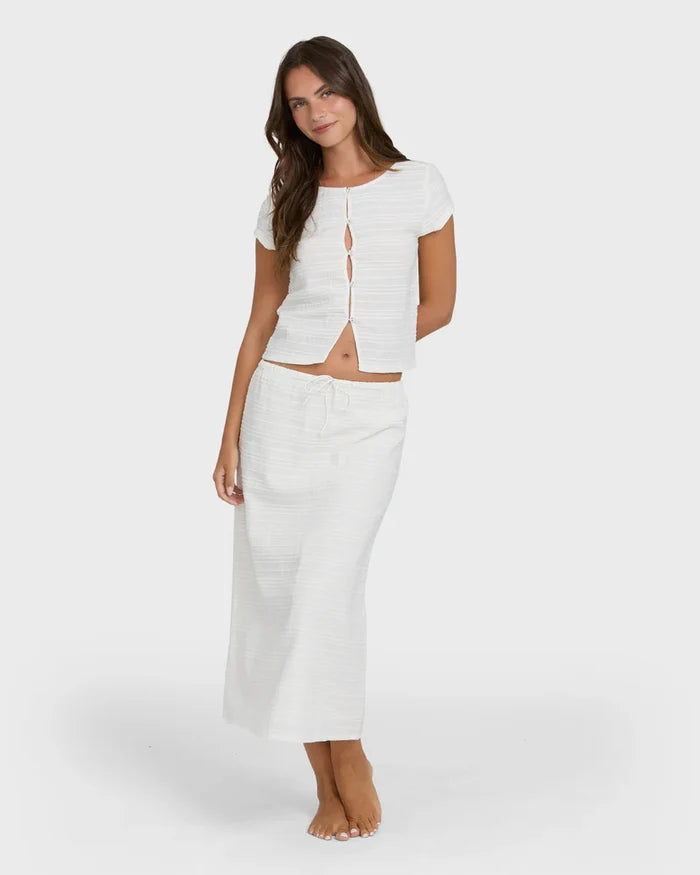 Billabong Your Call Woven Shirt - Salt Crystal