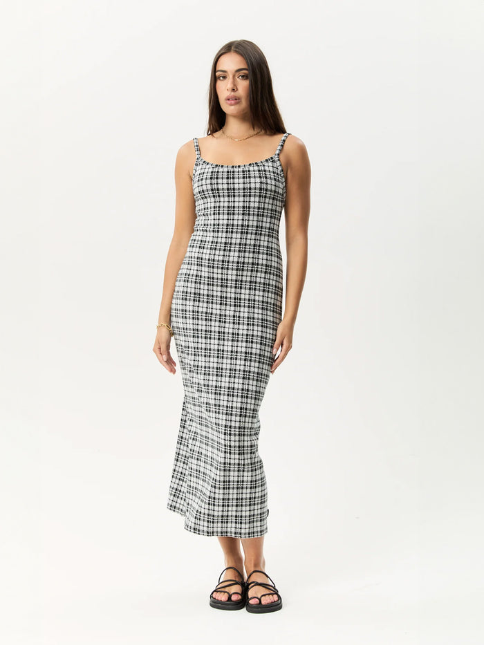 Blair - Recycled Maxi Dress | Black/White-Image 1