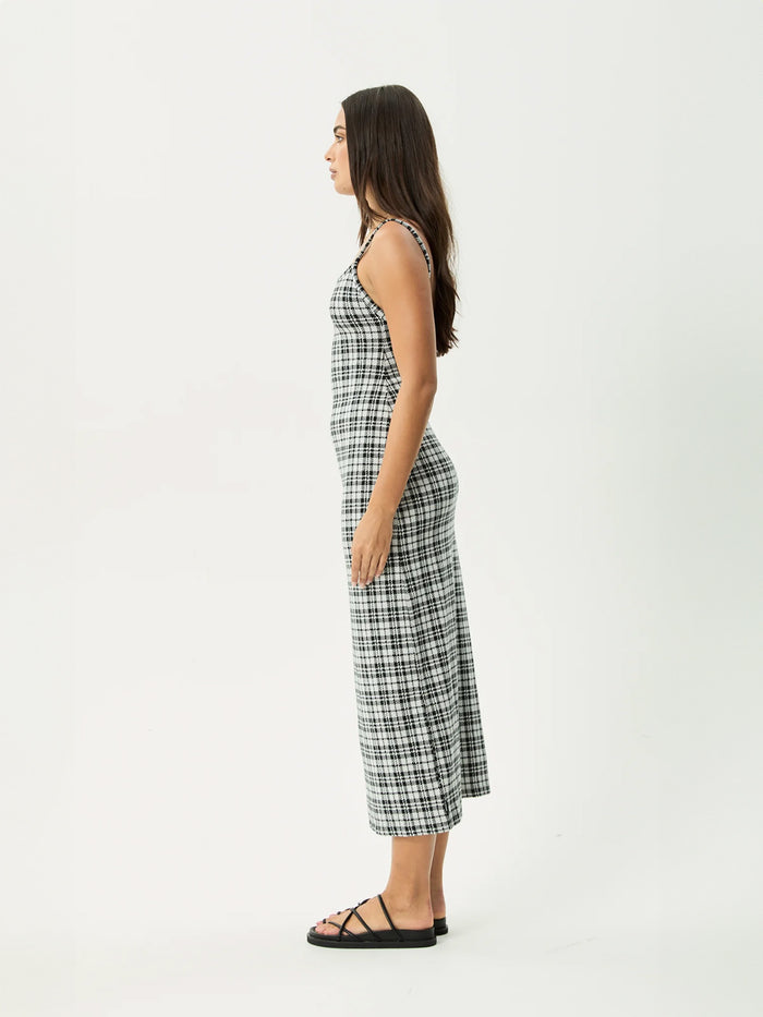Blair - Recycled Maxi Dress | Black/White-Image 2