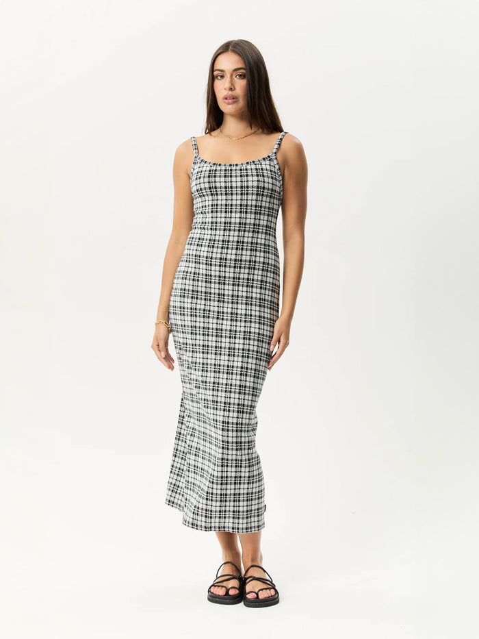 Blair - Recycled Maxi Dress | Black/White-Image 4