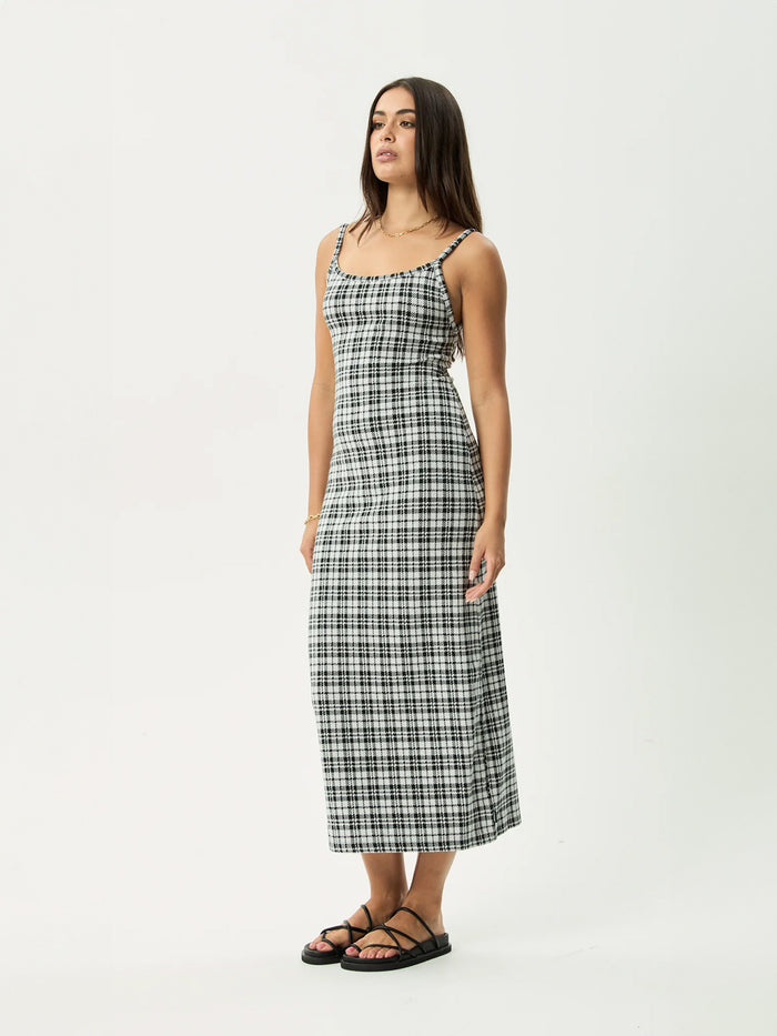 Blair - Recycled Maxi Dress | Black/White-Image 5