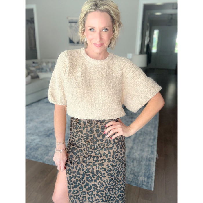 Blakely Half Sleeve Sweater