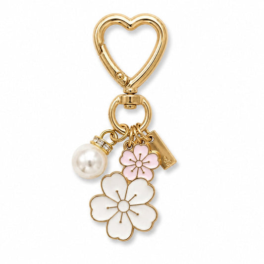 Blossom Charm Anti-tarnish Bag Charm