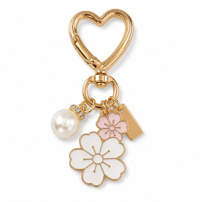 Blossom Charm Anti-tarnish Bag Charm