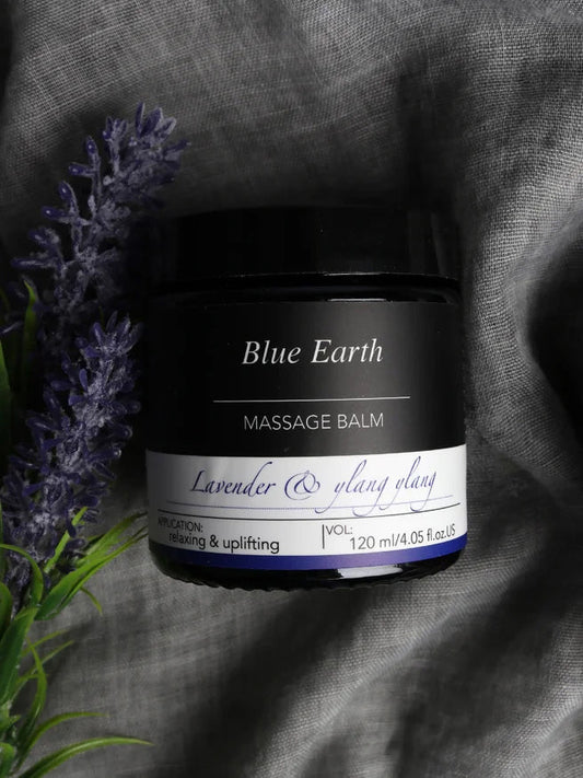 Blue Earth Lavender & Ylang Ylang Massage Balm | One Colour-Image 1