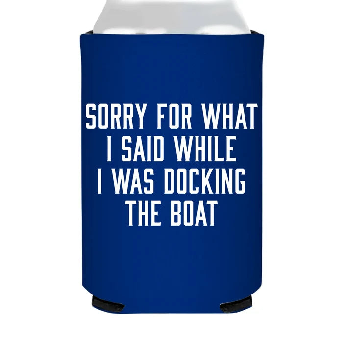 Boat Docking Can Cooler - Summer