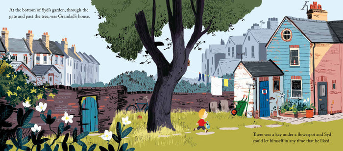 Book -  Grandad's Island - Spread 1