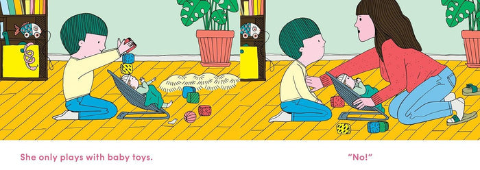 Book - My Sister Is A Diploducus - Spread 1