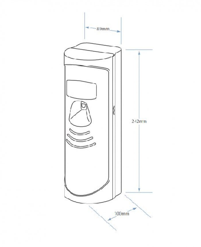 Bradley 6960-D Aerosol Dispenser