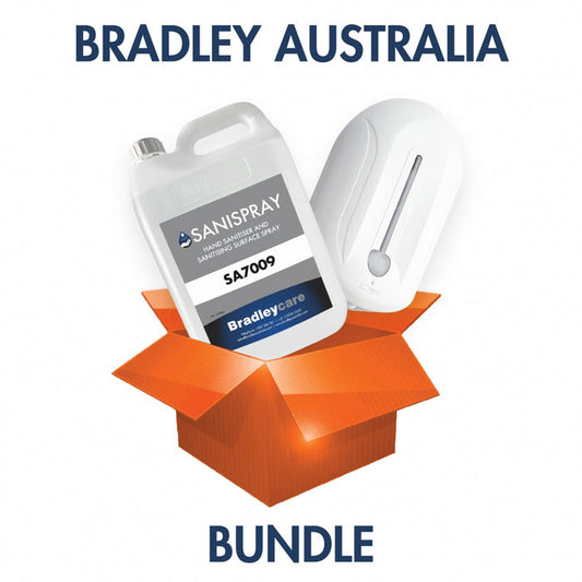 Bradley Bundle 685-105 Sanitiser Bundle Spray Refill and Free Spray Dispenser!