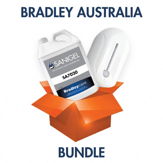 Bradley Bundle 685-106 Sanitiser Bundle Gel Refill and Free Gel Dispenser!