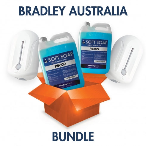 Bradley Bundle Soap Bundle Soap Dispensers and Soap Refills