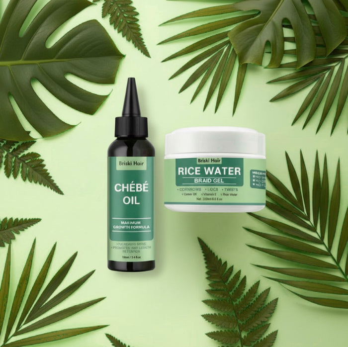 Briski Hair Oil & Gel Power Duo